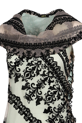 MINT FELINE VEIL / GRN/NUDE