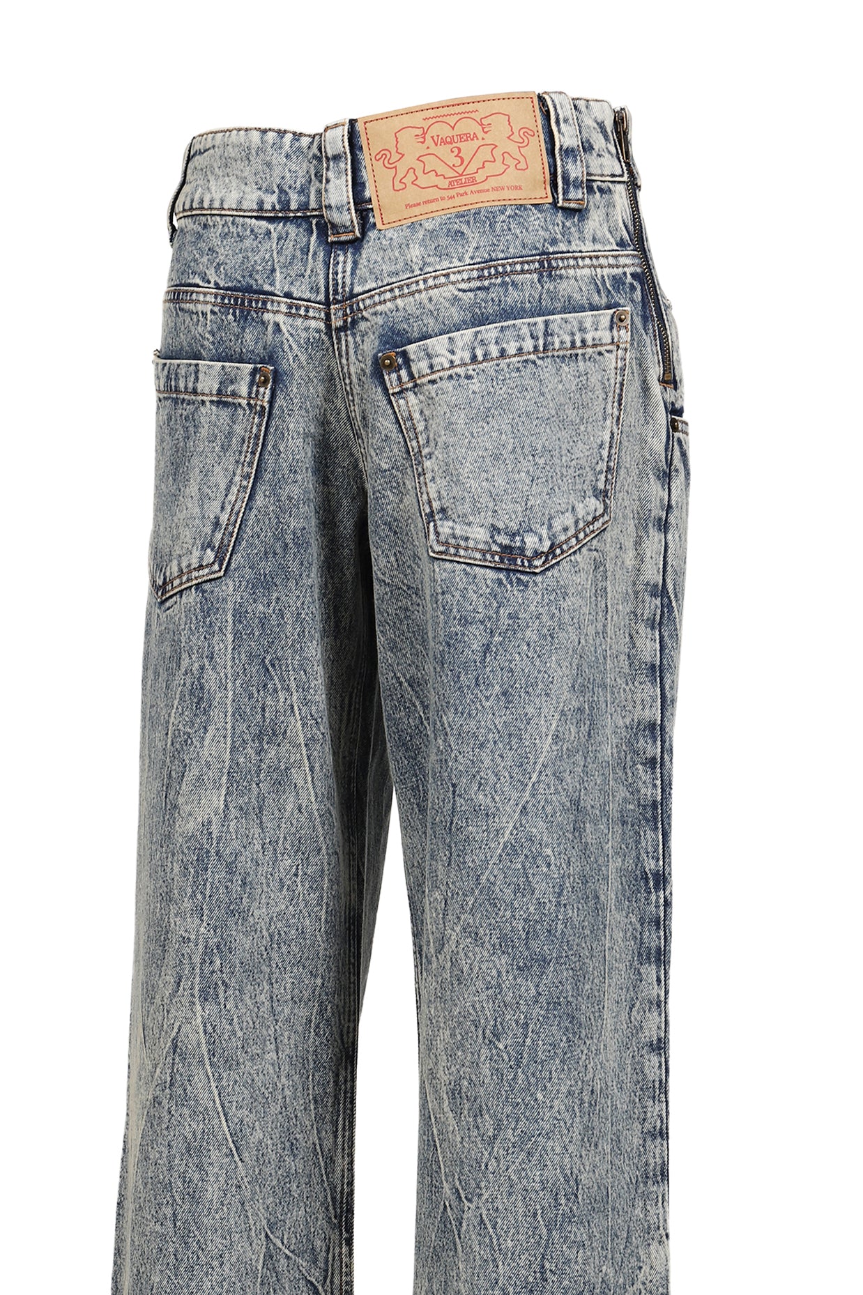 BACKWARDS JEANS WOVEN / BLUE