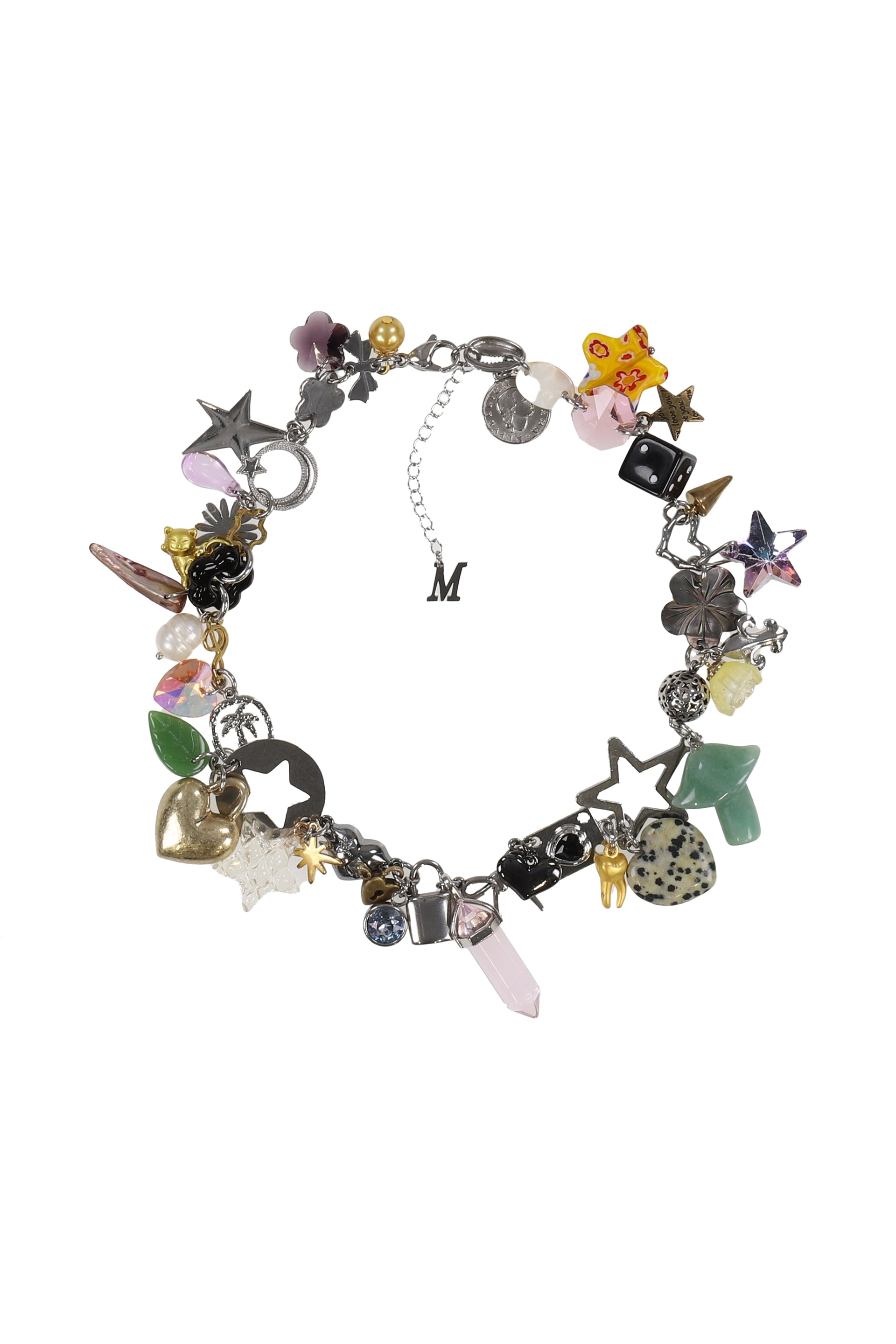 Marland Backus ECLIPSE CHARM NECKLACE / MULTI