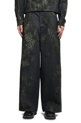 WIDE 5-POCKET PANTS / LEOPARD