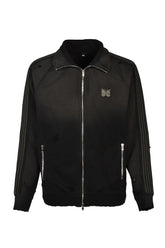 TRACK JACKET - COTTON JERSEY / DAMAGED (20TH EXCLUSIVE) / BLK