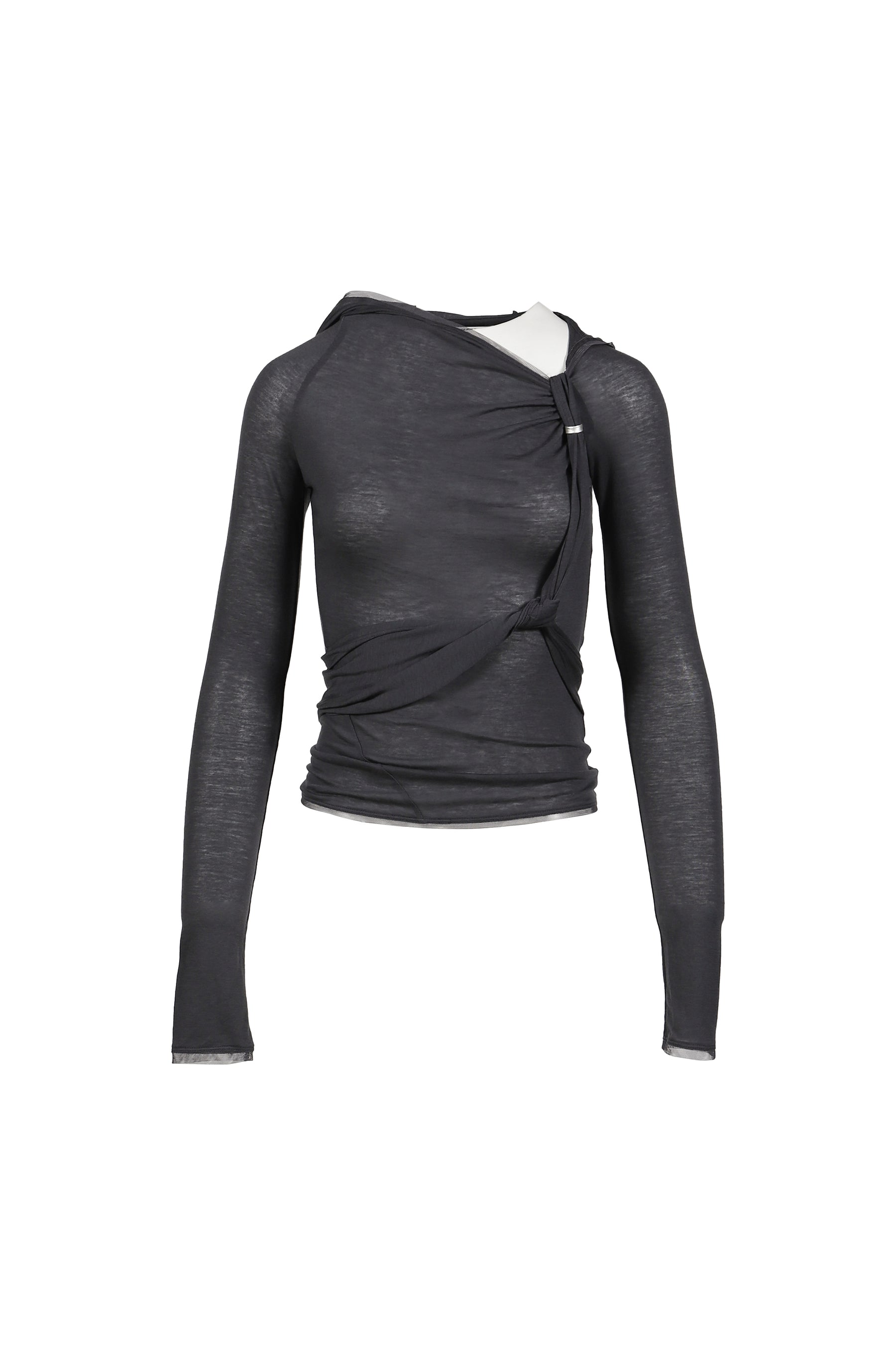 HOODED KNOT L/S / CHA