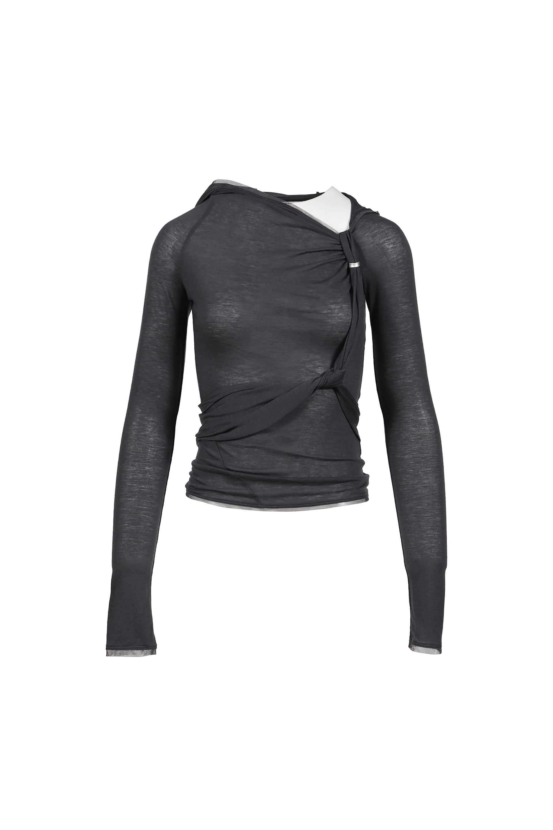 HOODED KNOT L/S / CHA