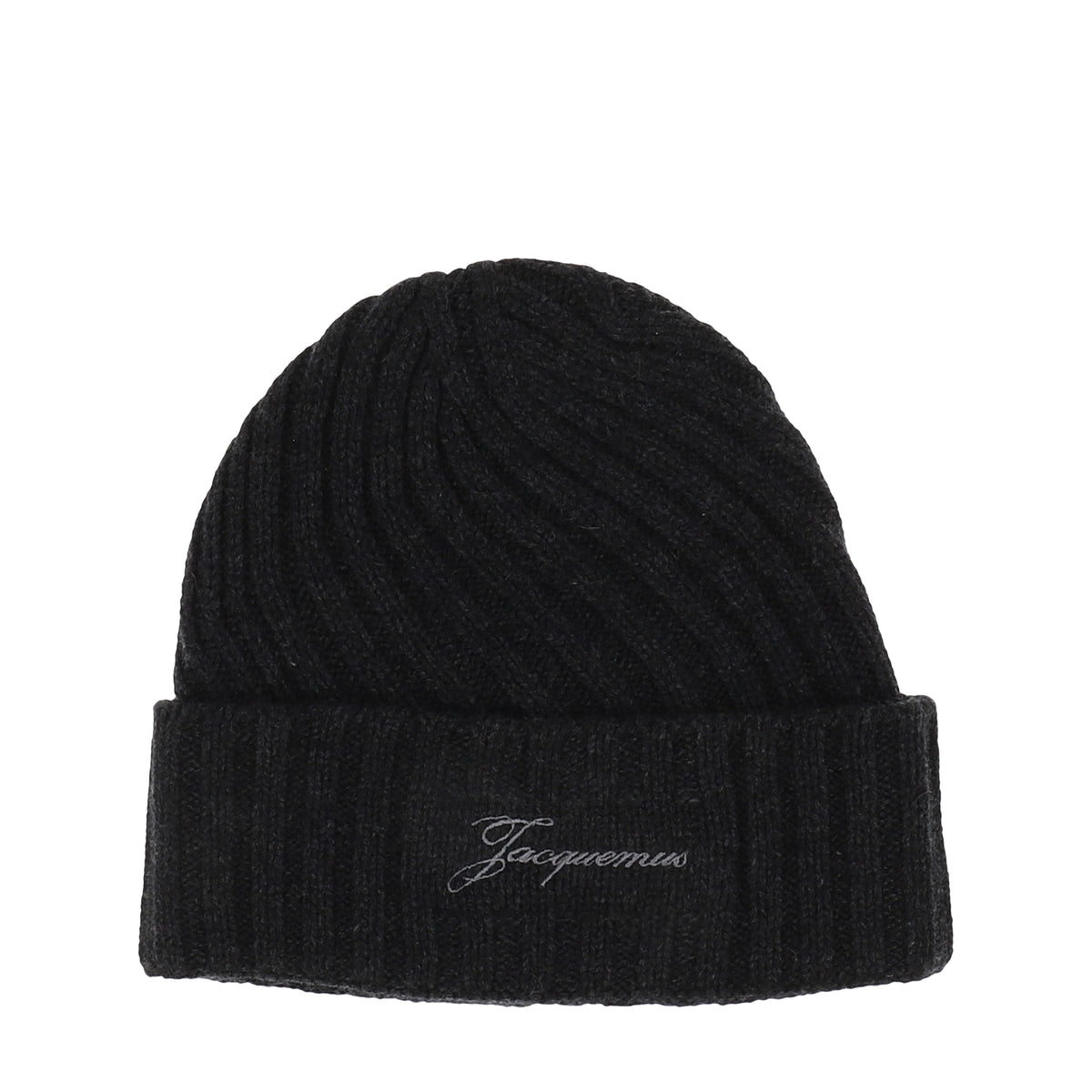 JACQUEMUS ジャックムス FW25 LE BONNET TOURNI / DARK GRY - NUBIAN