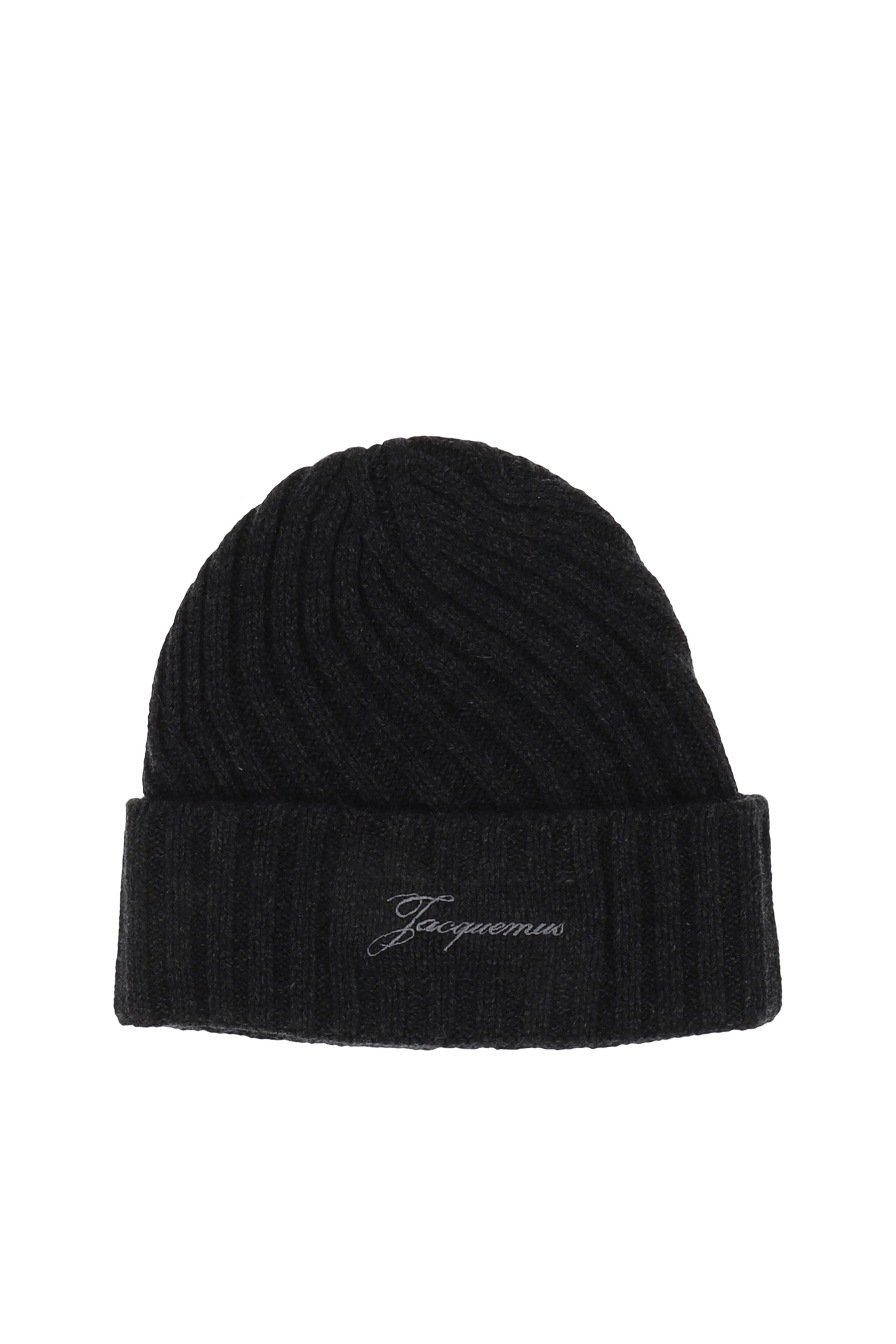 JACQUEMUS ジャックムス FW25 LE BONNET TOURNI / DARK GRY - NUBIAN