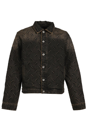 THREAD PLATE JACKET / COAL, TAN