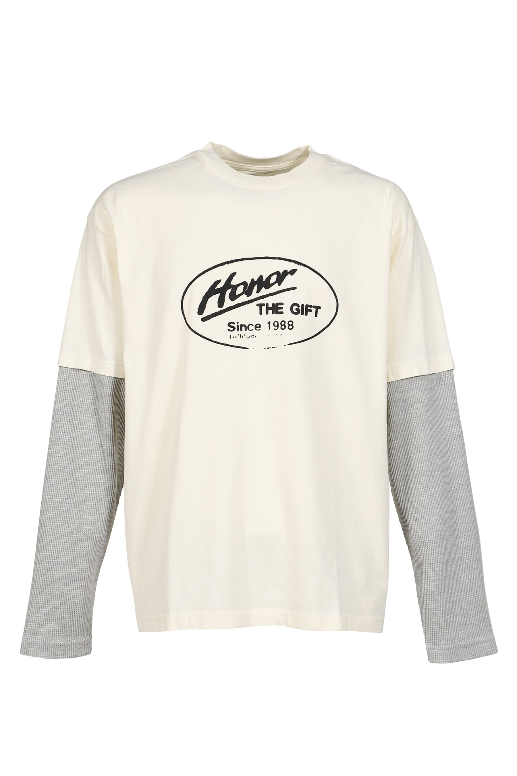 JUST BE L/S TEE / WHT