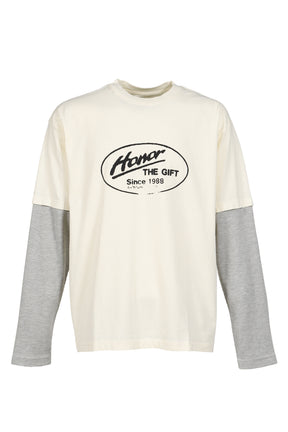 JUST BE L/S TEE / WHT
