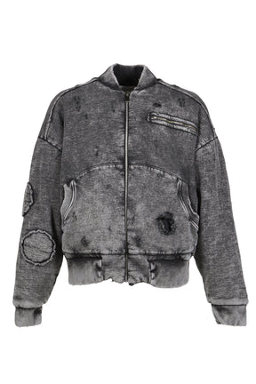 DOUBLE LAYERED DESTROYED BOMBER / GRY