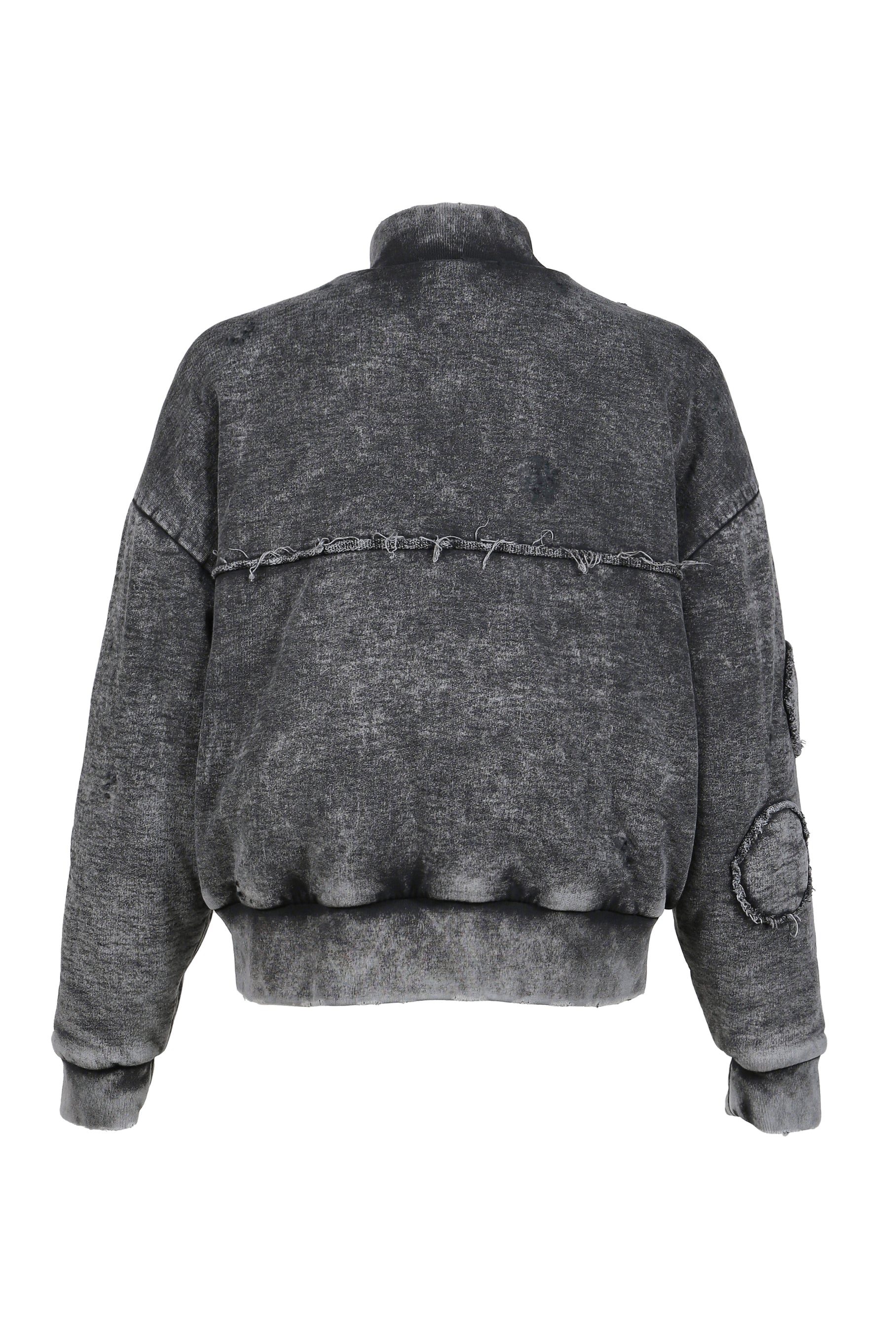 DOUBLE LAYERED DESTROYED BOMBER / GRY