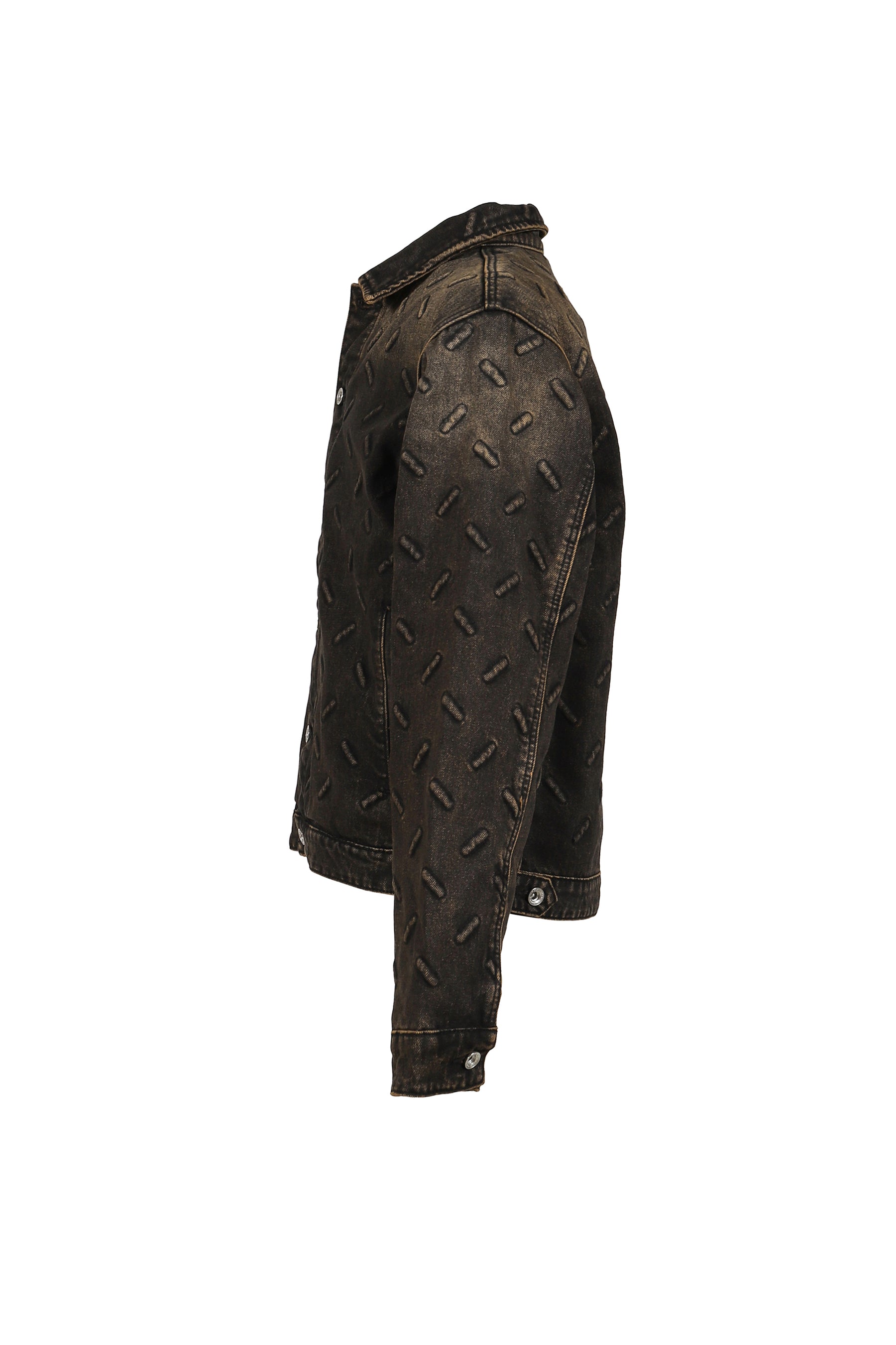 THREAD PLATE JACKET / COAL, TAN