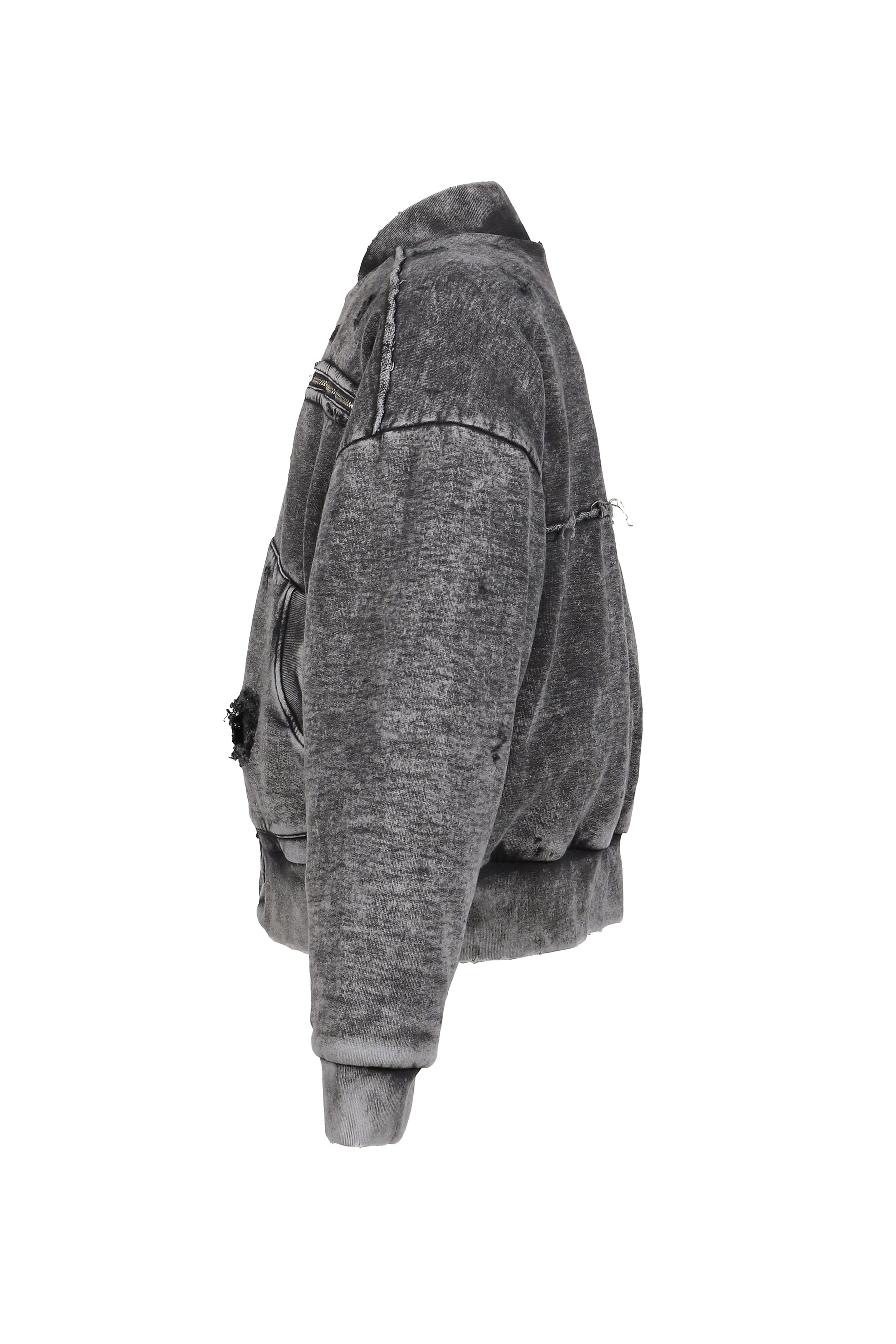 DOUBLE LAYERED DESTROYED BOMBER / GRY
