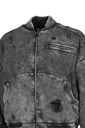 DOUBLE LAYERED DESTROYED BOMBER / GRY