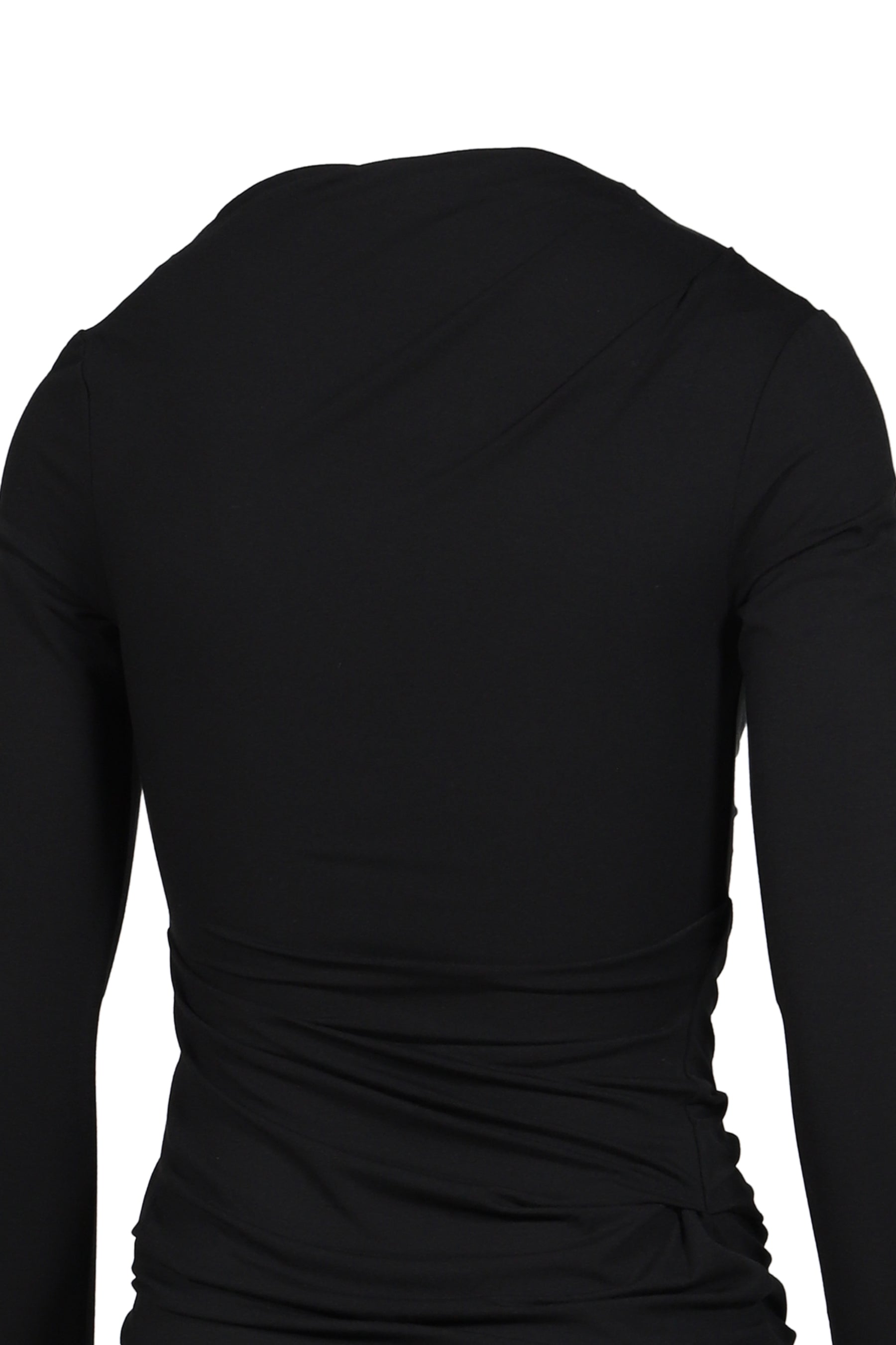 DRAPE TOP / BLK