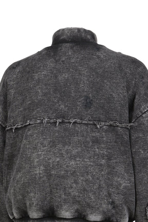 DOUBLE LAYERED DESTROYED BOMBER / GRY