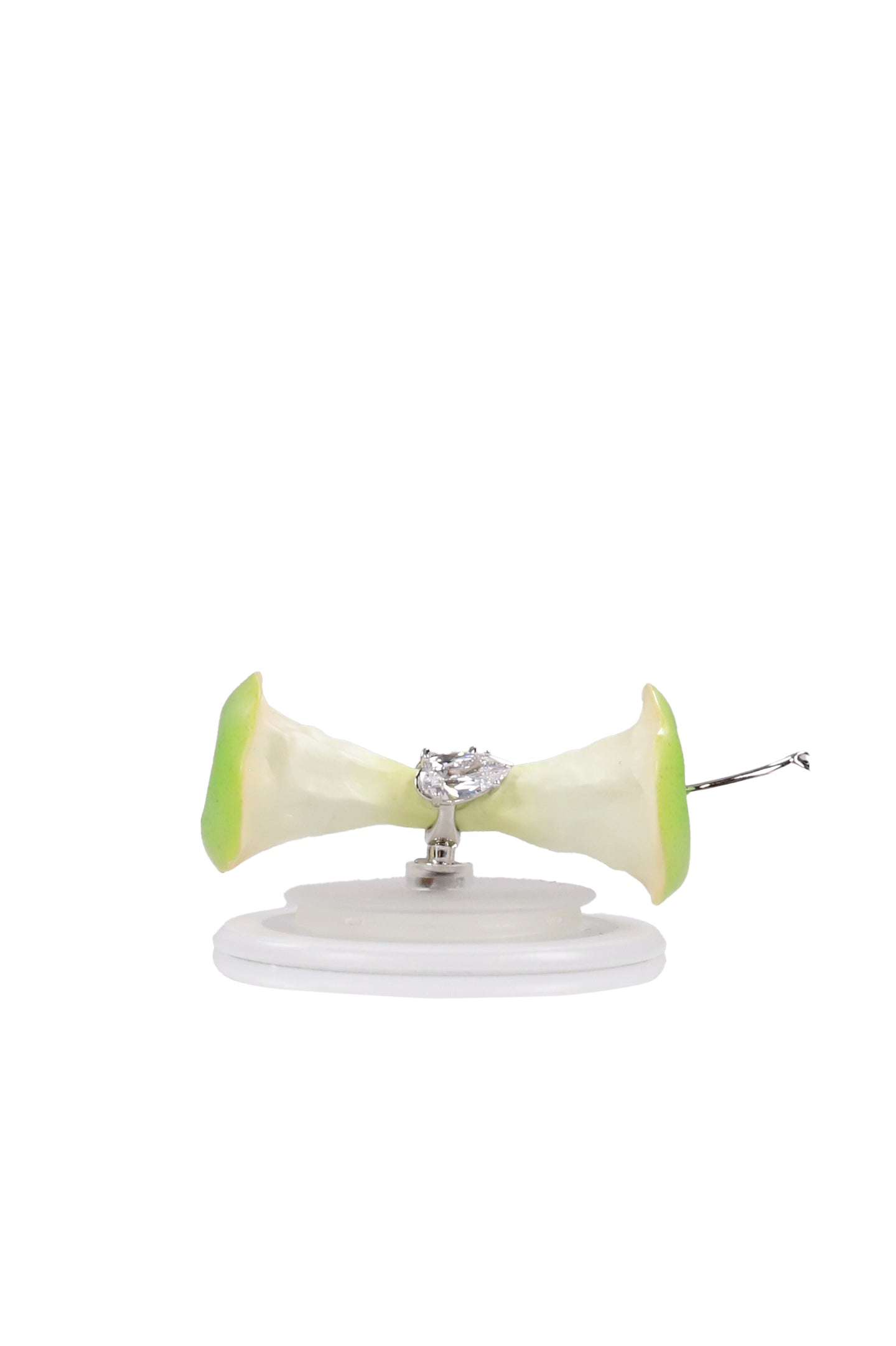 SPIN APPLE CORE PHONE HOLDER / GRN