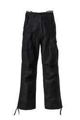 OILSKIN CARGO PANTS / BLK