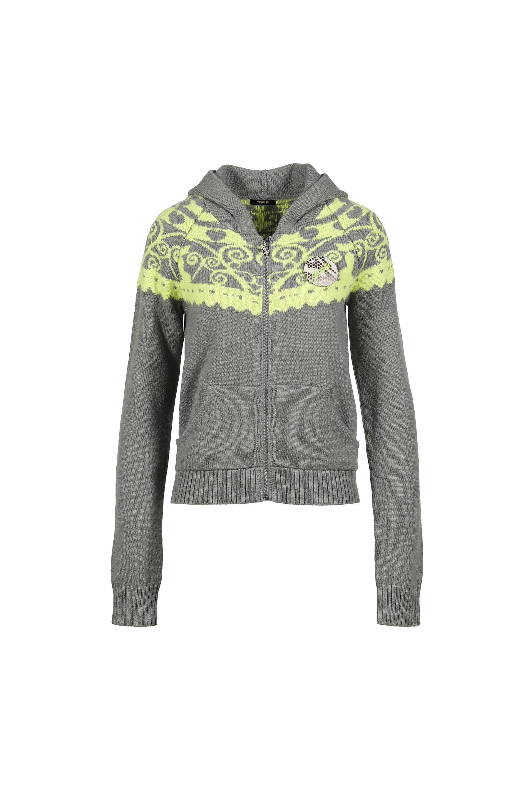 FAIR ISLE SWEATER / GRY