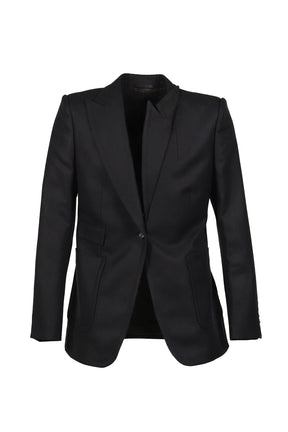 HIGH SHOULDER JACKET / BLK