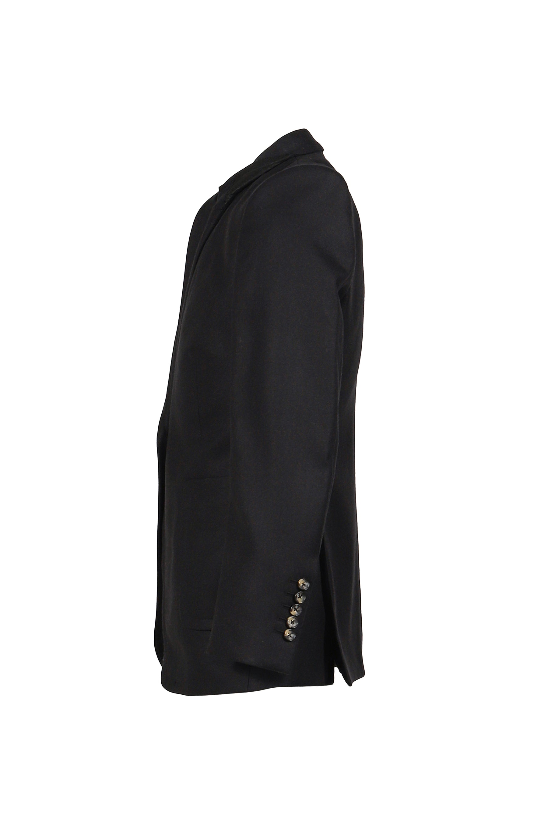 HIGH SHOULDER JACKET / BLK