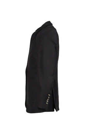 HIGH SHOULDER JACKET / BLK