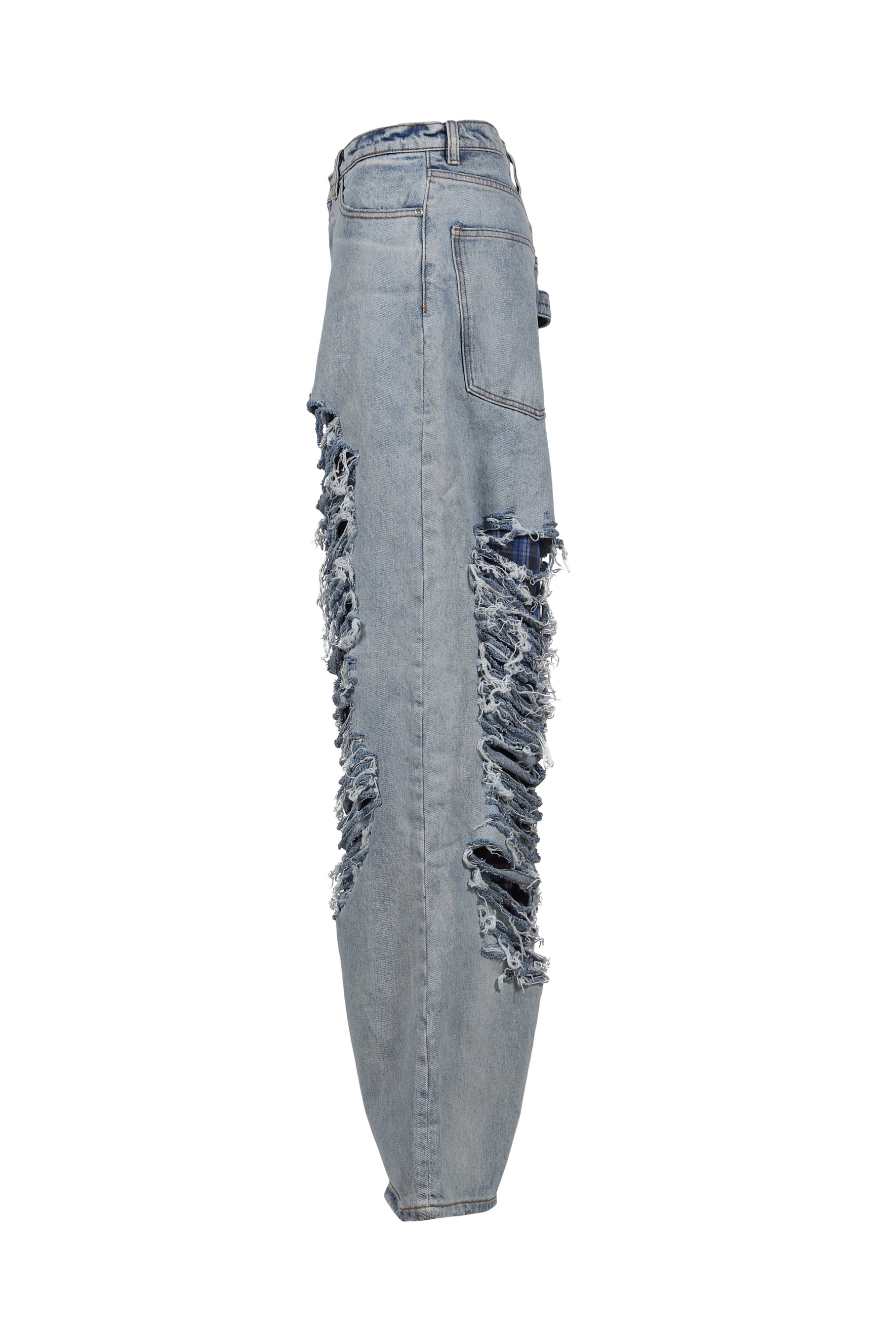 DISTRESSED JEANS / DENIM