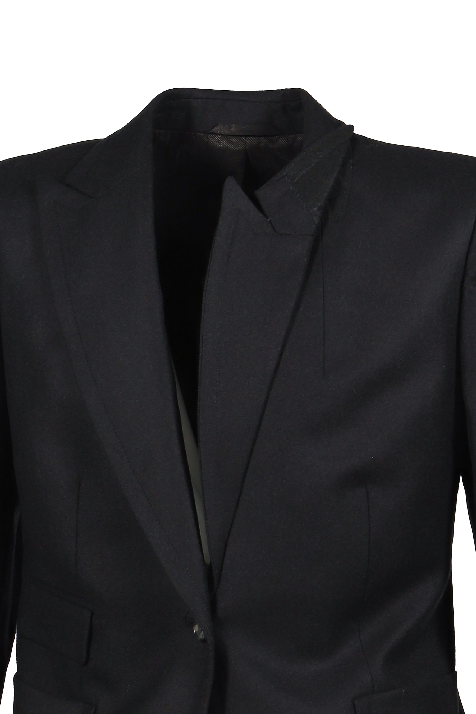 HIGH SHOULDER JACKET / BLK