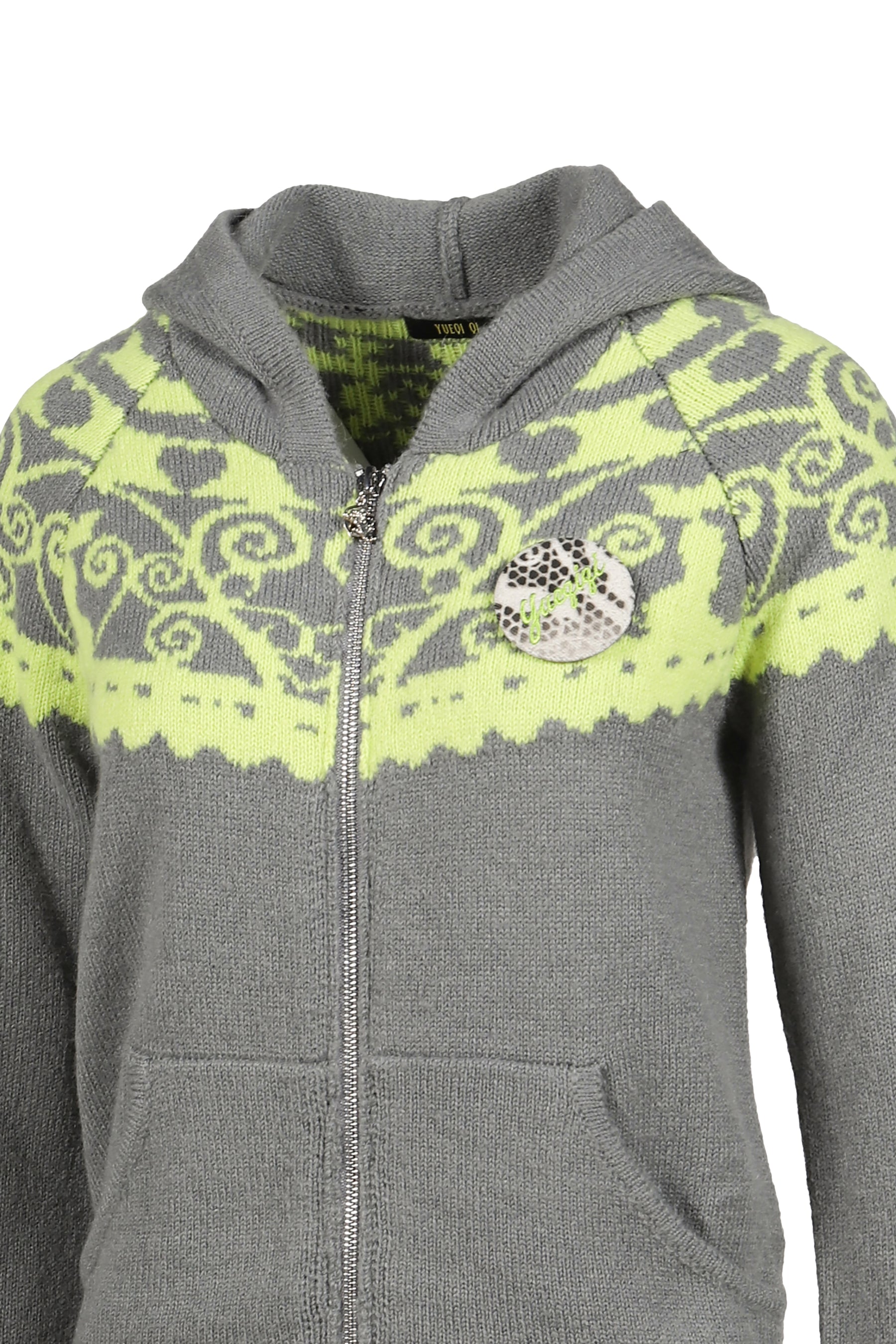 FAIR ISLE SWEATER / GRY