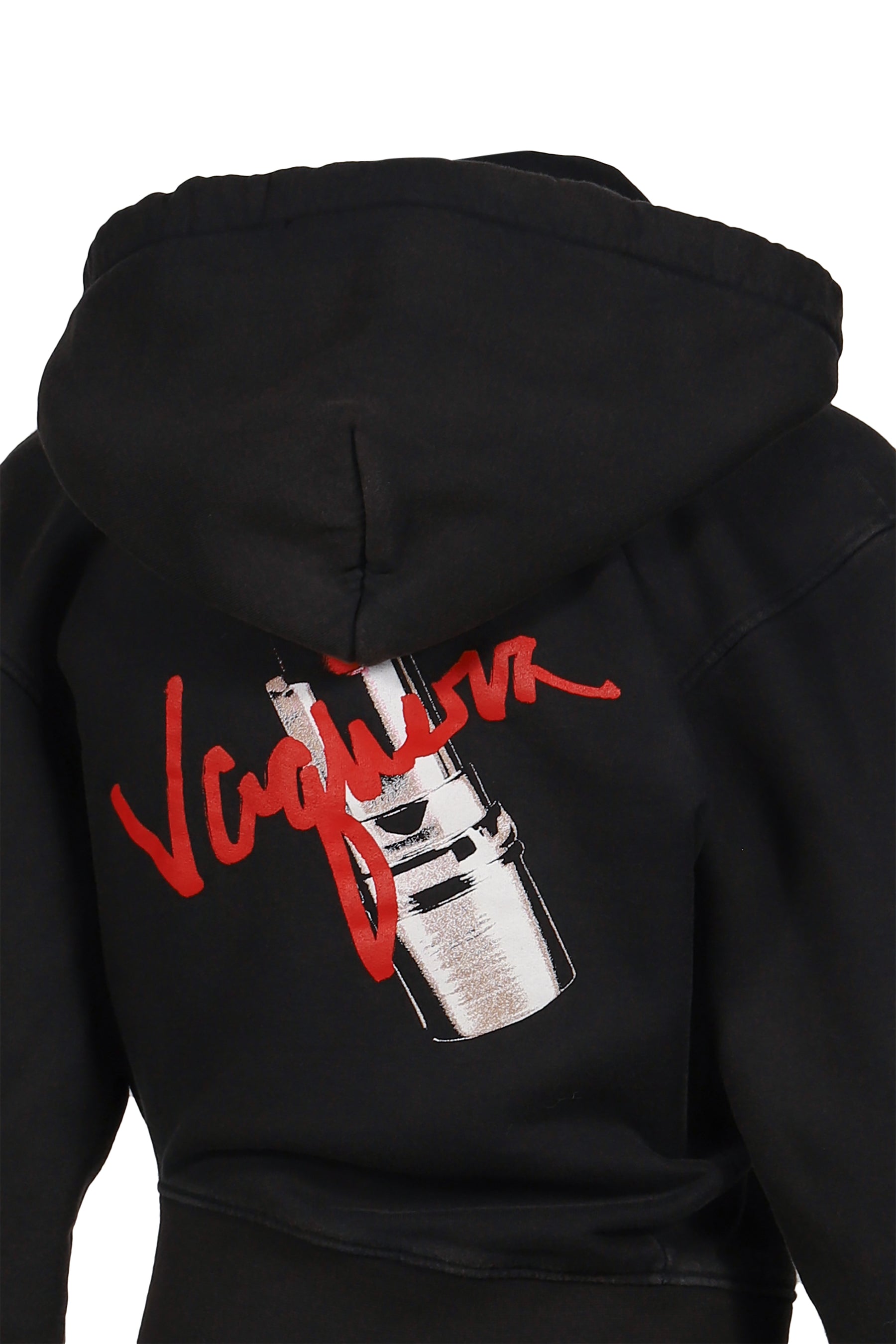 TWISTED HOODIE KNIT / BLACK 