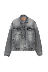 DENIM JACKET (EXCLUSIVE) / ACID BLK