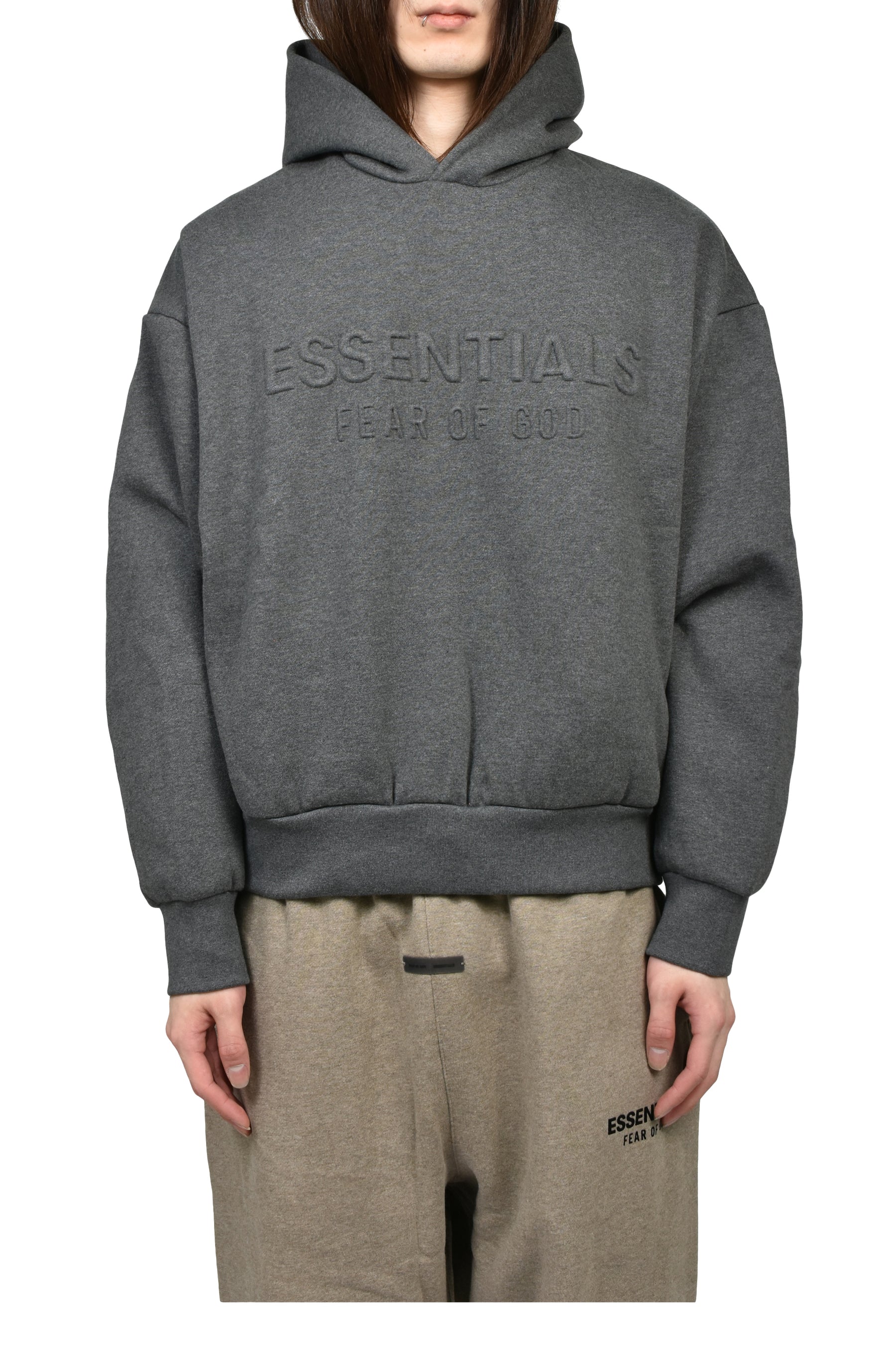 CLASSIC HOODIE / CHARCOAL HEATHER