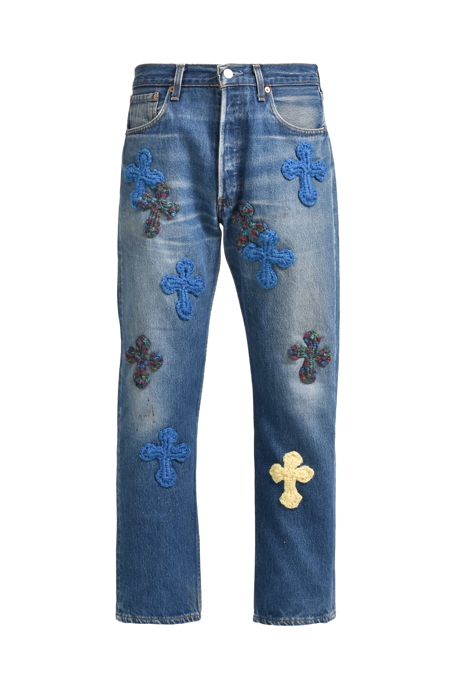 AGGREGATION 3D CROSS DENIM / MULTI