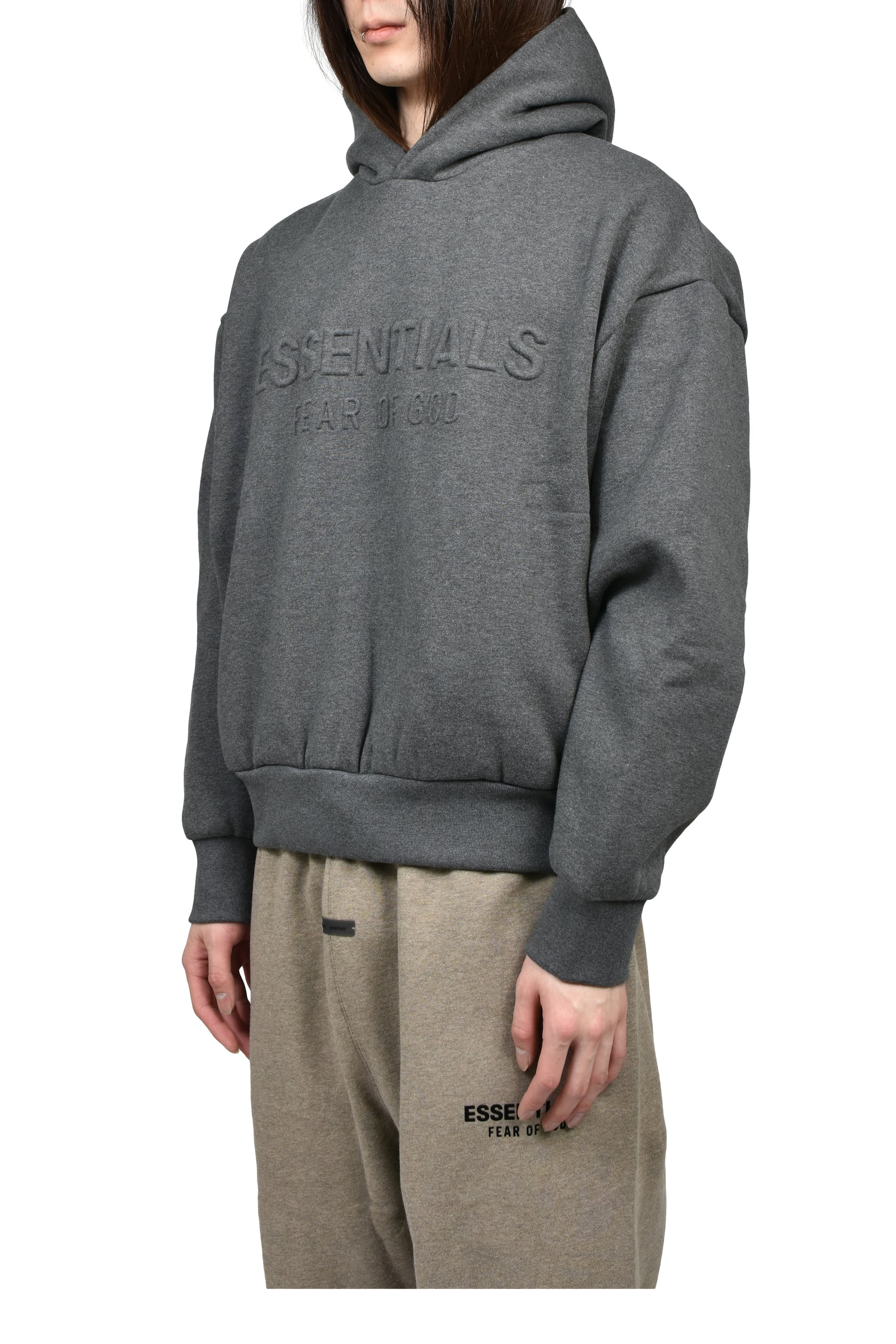 CLASSIC HOODIE / CHARCOAL HEATHER