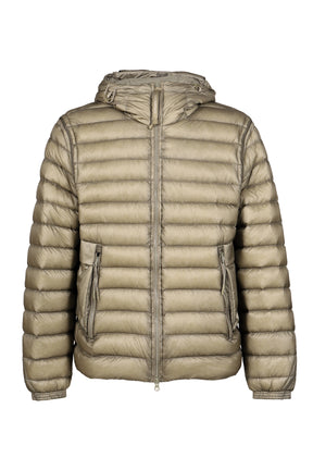 D.D. SHELL GOGGLE DOWN JACKET / FALLEN ROCK
