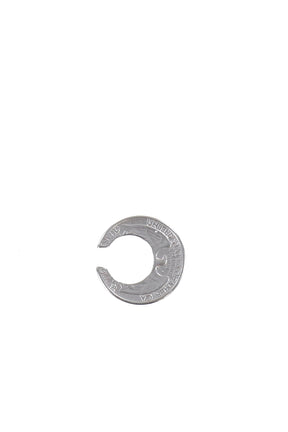 COIN EAR CUFF / SIL