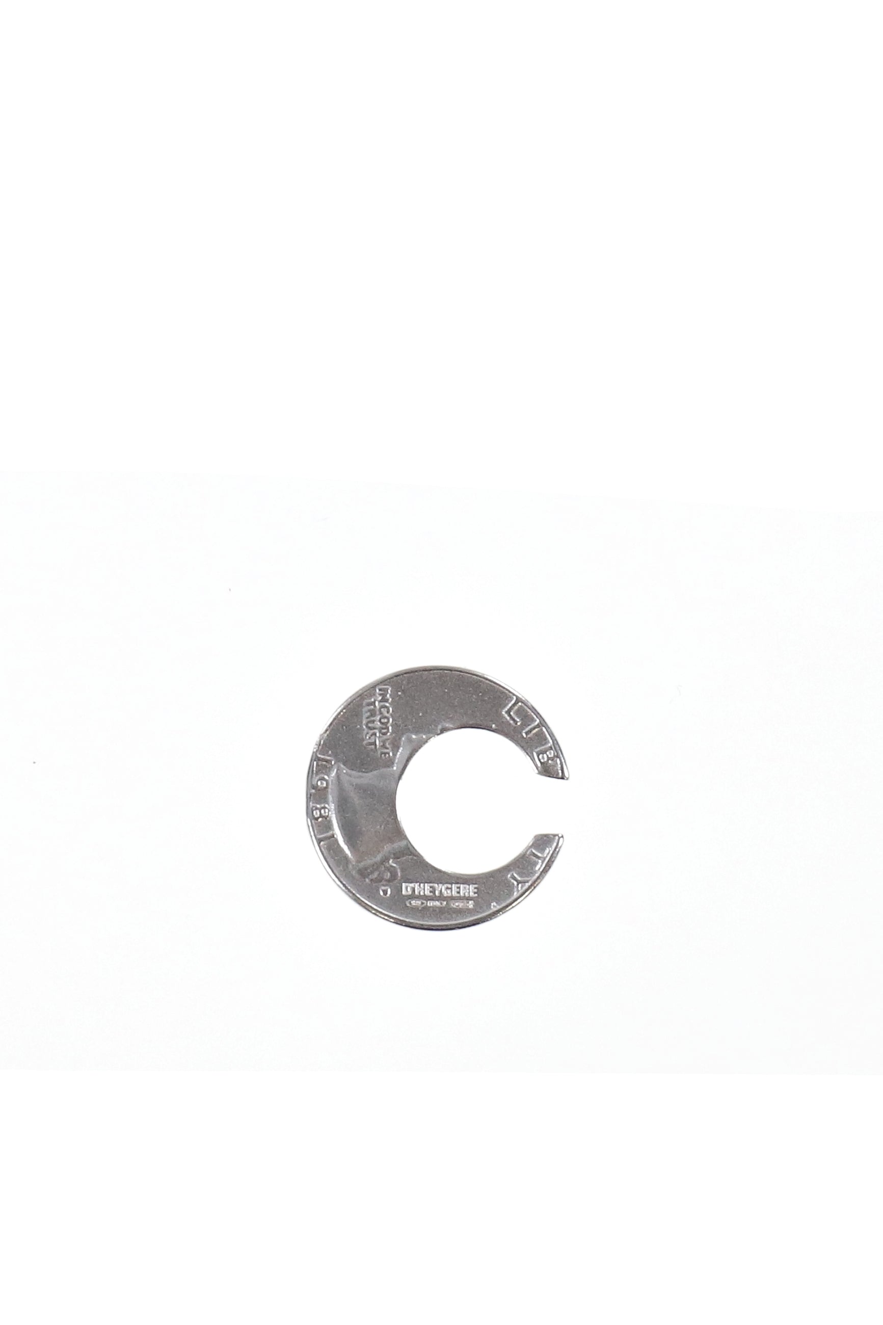 COIN EAR CUFF / SIL