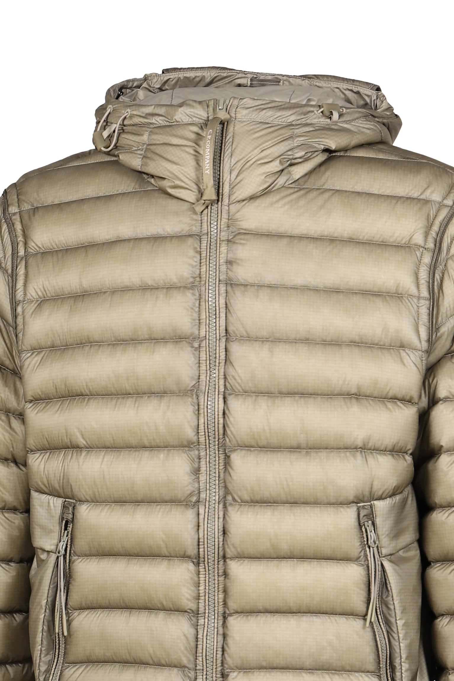 D.D. SHELL GOGGLE DOWN JACKET / FALLEN ROCK