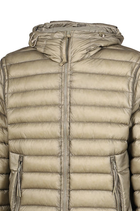 D.D. SHELL GOGGLE DOWN JACKET / FALLEN ROCK