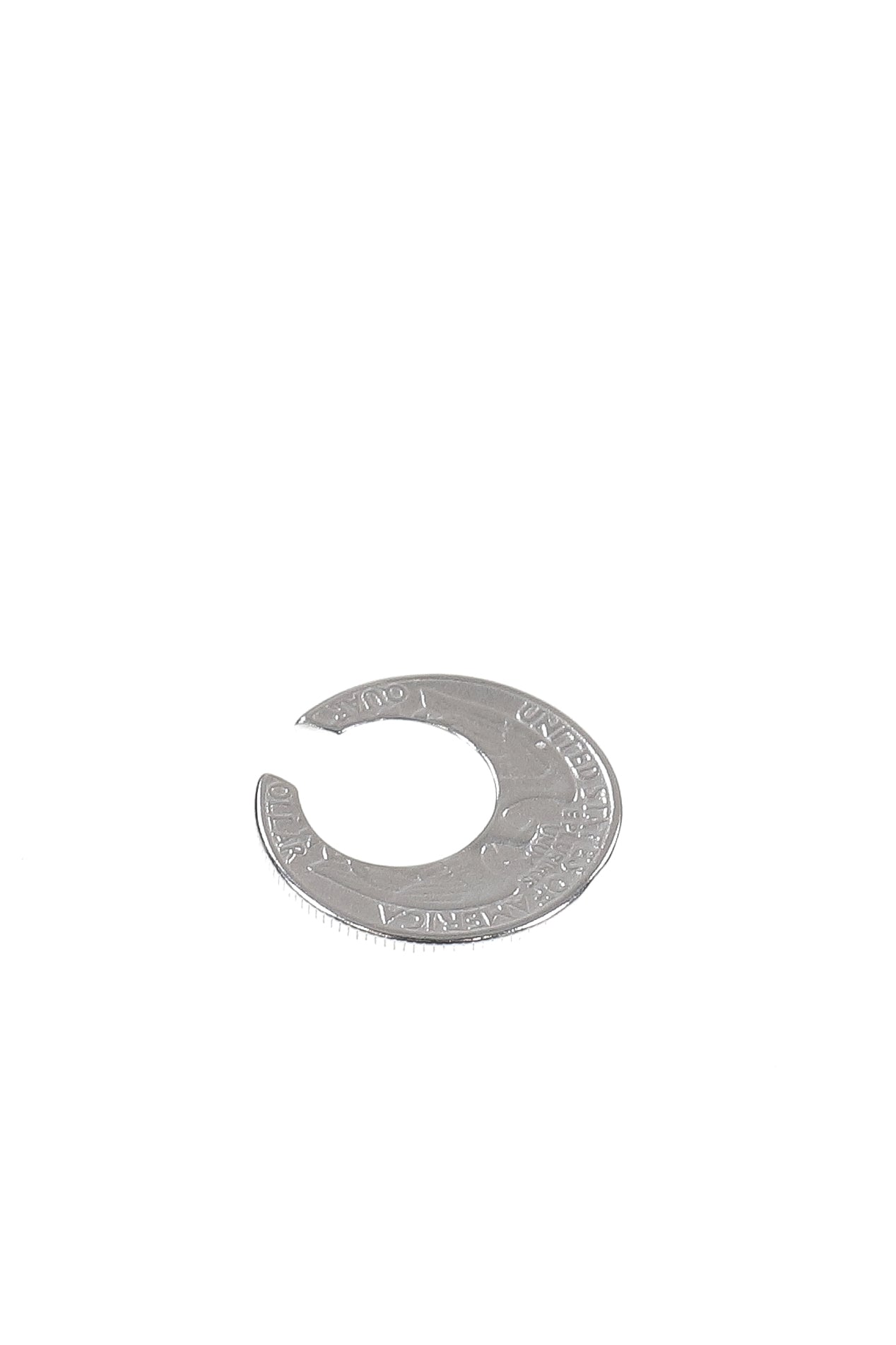 COIN EAR CUFF / SIL