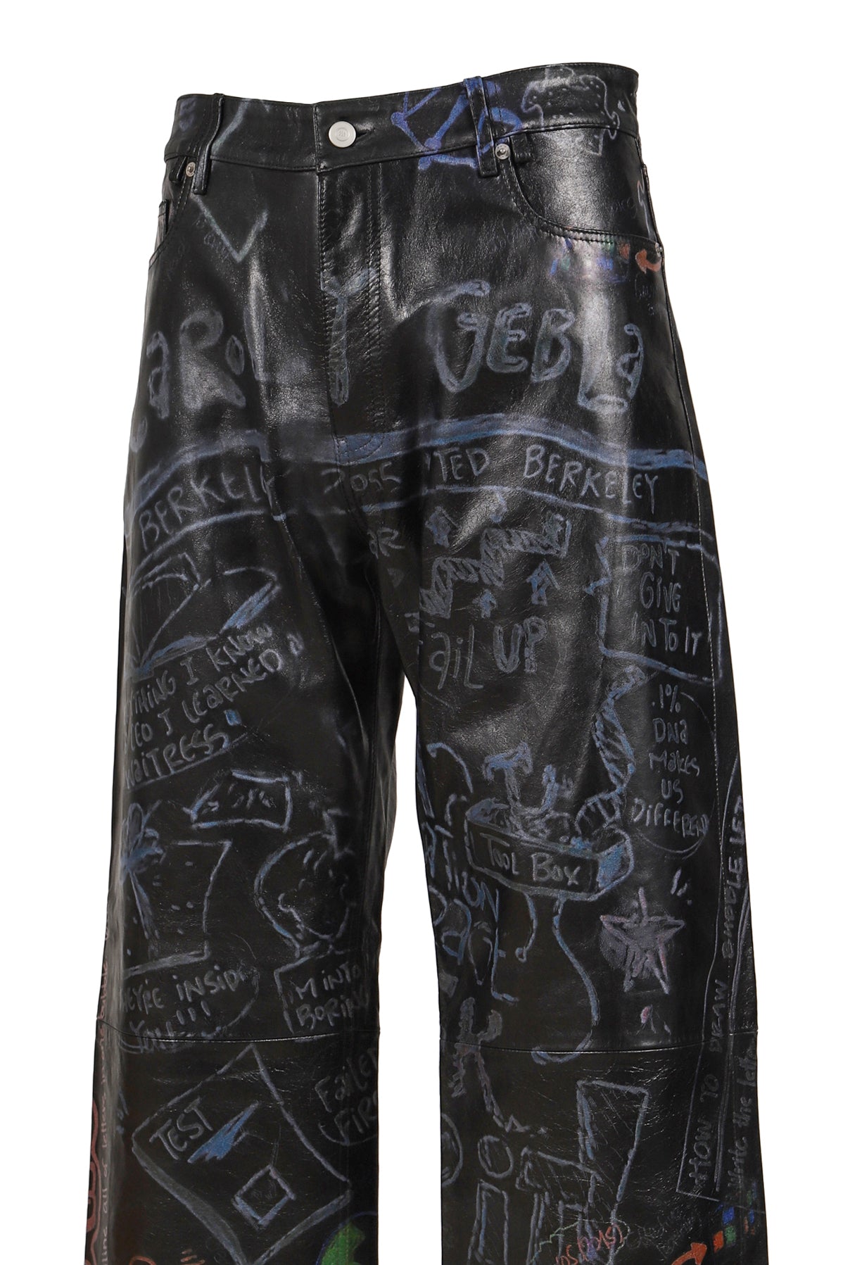 STRAIGHT BAGGY / BLACK PRINT