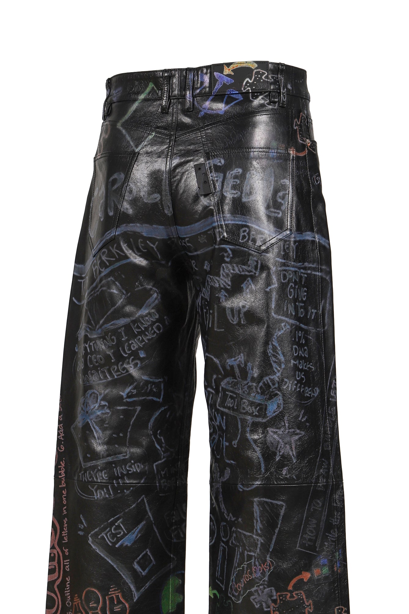 STRAIGHT BAGGY / BLACK PRINT