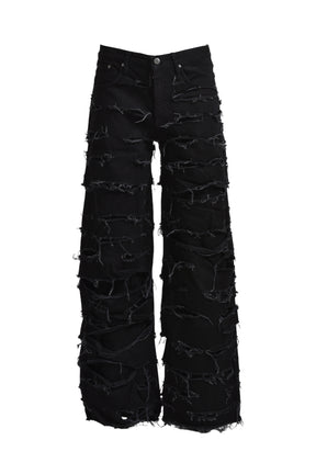 REAPER JEANS BAGGY BLACK DENIM / BLK