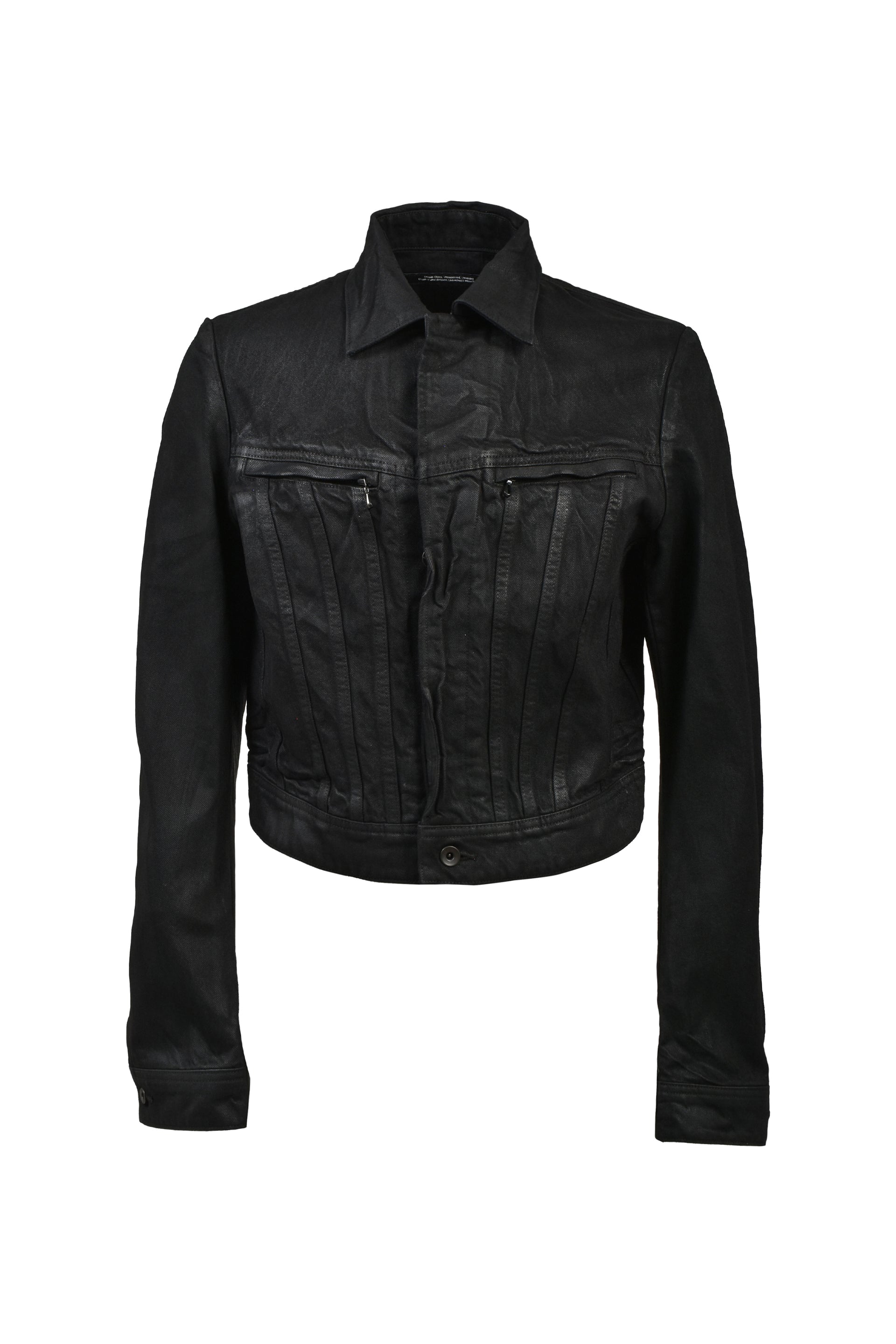 12oz DENIM BLOUSON / BLK