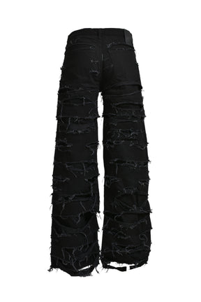 REAPER JEANS BAGGY BLACK DENIM / BLK