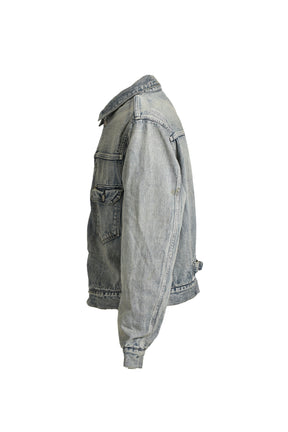 BLANKET LINED DENIM JK AGING / IND AGING