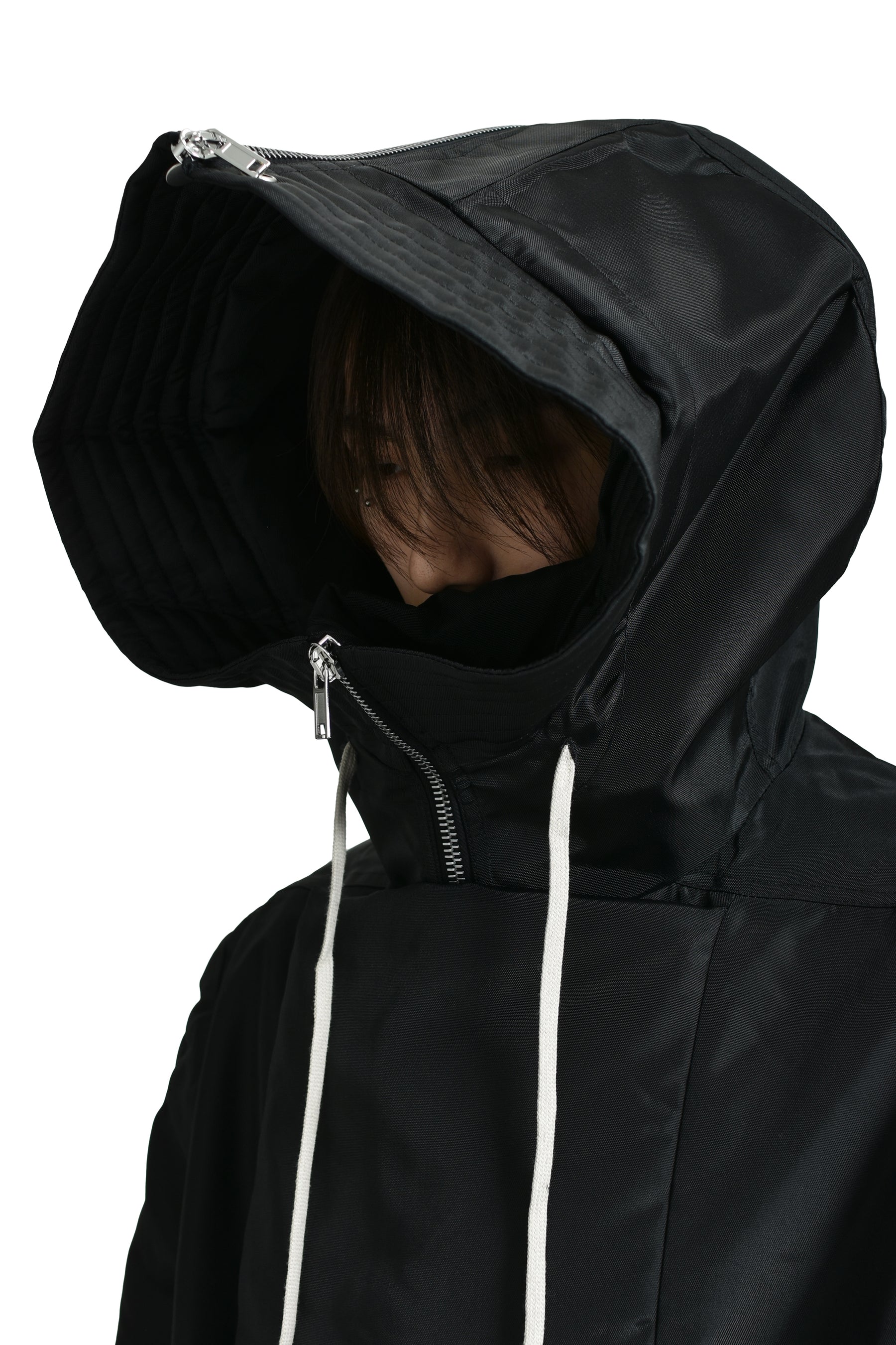 CROPPED ALICE PARKA / BLACK