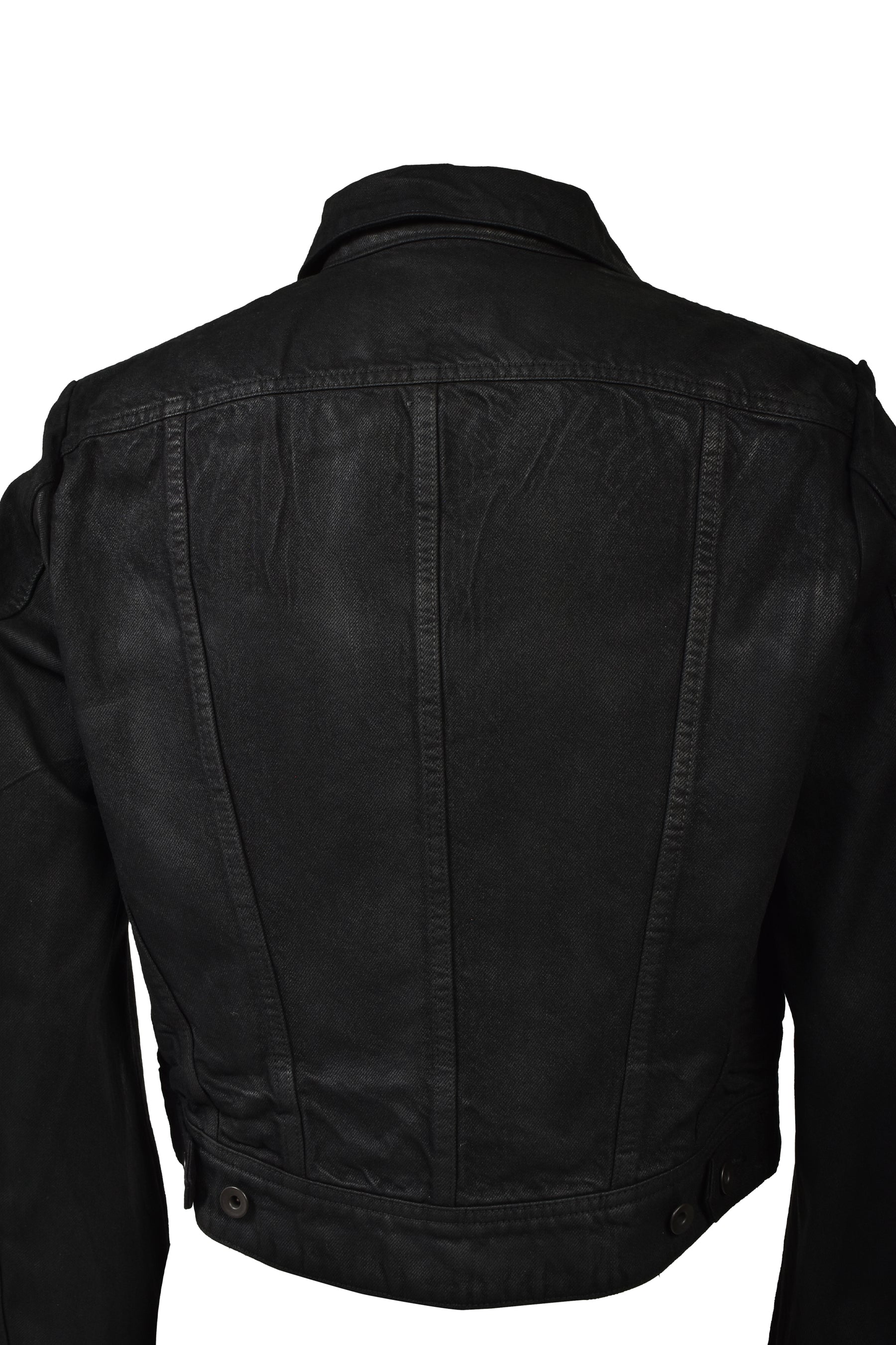 12oz DENIM BLOUSON / BLK