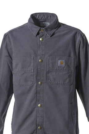 CONRO SHIRT JACKET -STONE DYED- / GRAPHITE