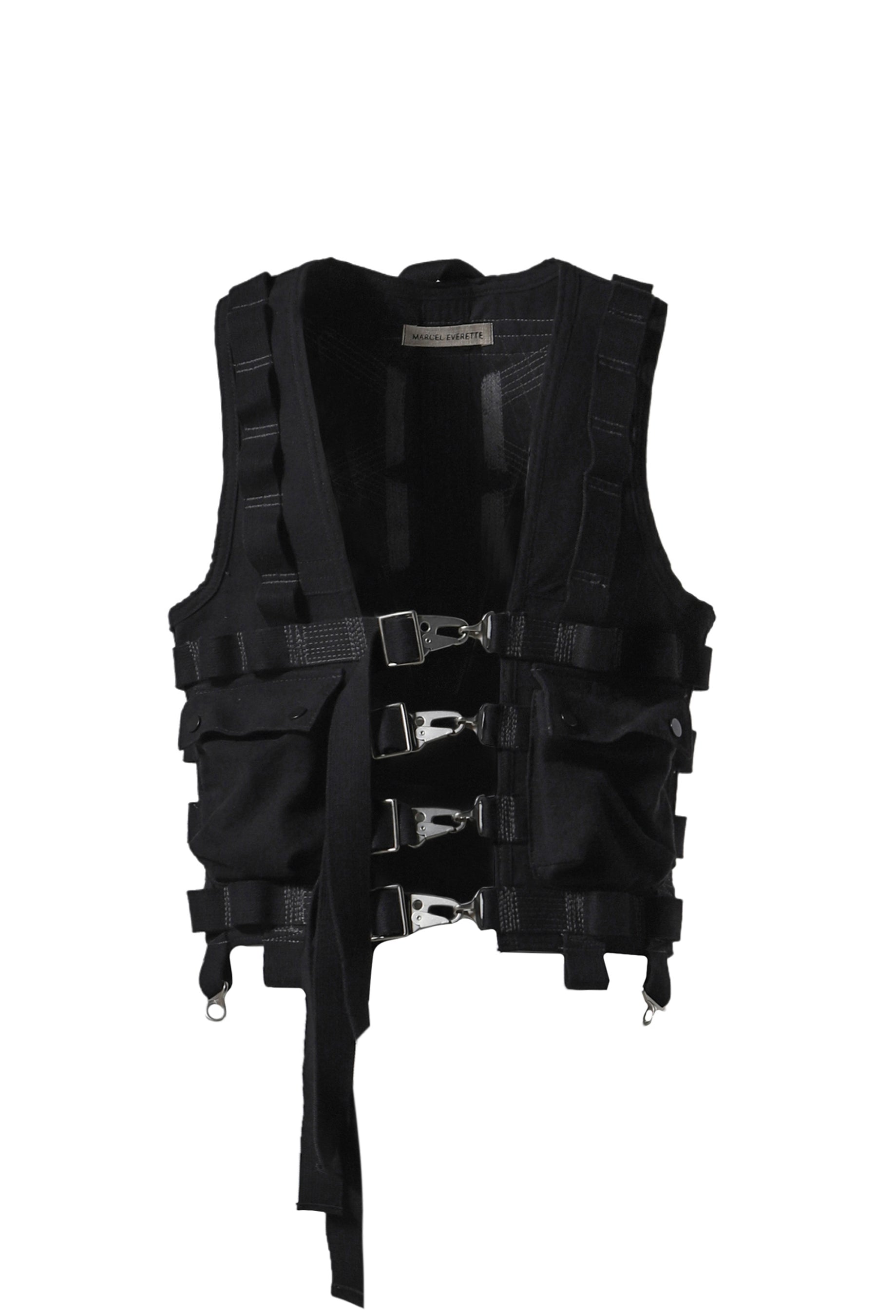 UTILITY SUPENSION VEST / BLK