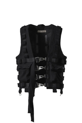 UTILITY SUPENSION VEST / BLK